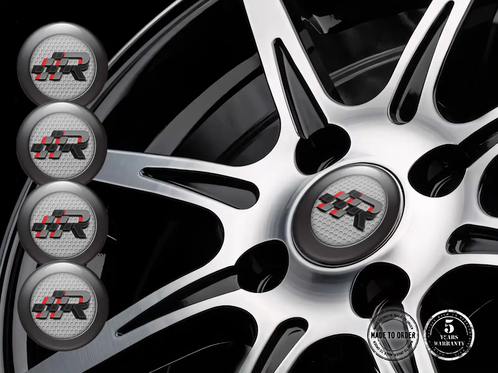 Hub Cap Sticker Style Exclusive Auto Drift Core